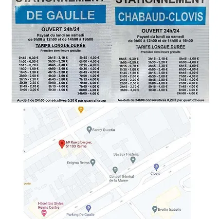 Le Coquet Climatise Face A La Cathedrale - 3g Reims